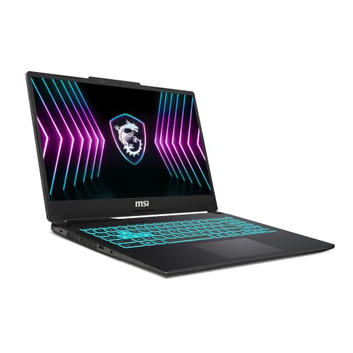 MSI Cyborg 15, Intel 2nd Series. Core 7 240H, 40CM FHD 144Hz Gaming Laptop (16GB/512GB NVMe SSD/Windows 11 Home/NVIDIA GeForce RTX 3050, GDDR6 6GB/Translucent Black/1.98Kg) A2RUDX-110IN