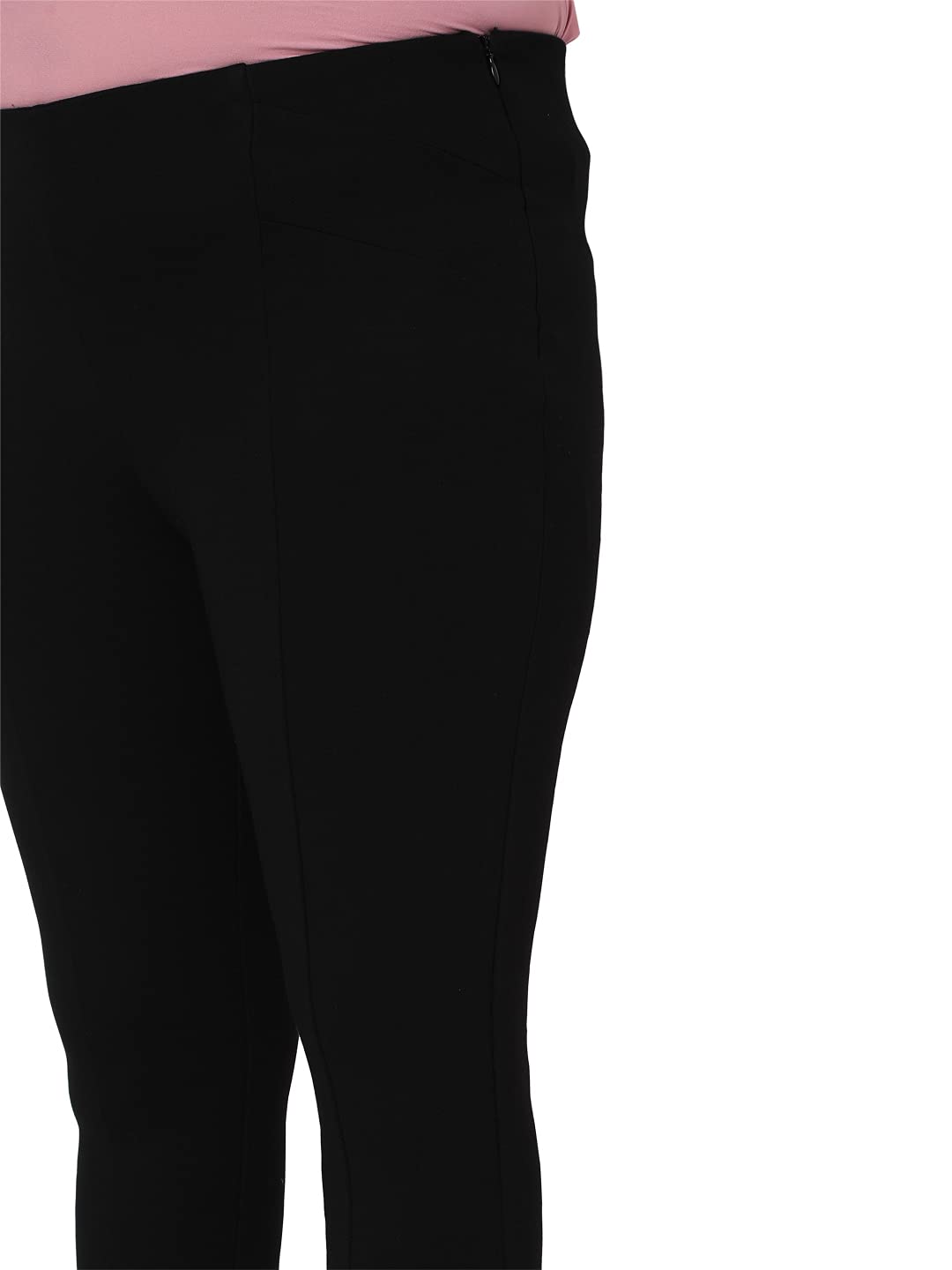 VERO MODA Women's Skinny Casual Pants (249365201_Black_S)