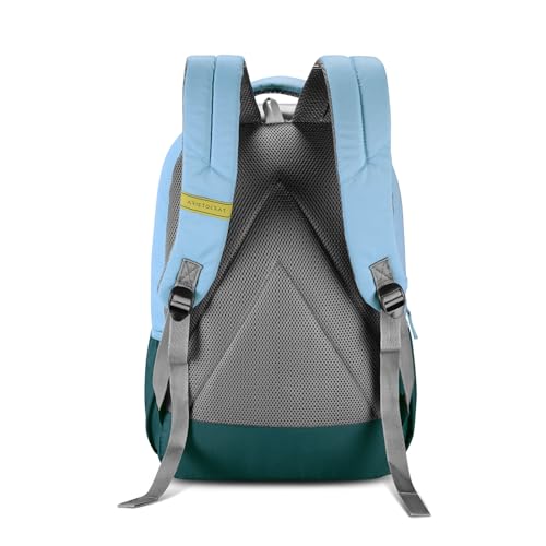 Aristocrat NRG Spacious 42L Casual Backpack, 3 Compartments, Green