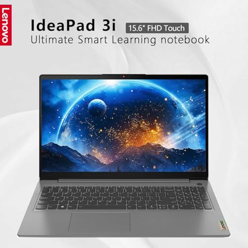 Lenovo IdeaPad 3i • 15.6" Full HD Touchscreen Laptop • Office 365 for Web • Intel Core i5 • 12GB Memory • 256GB SSD • Windows 11| Ideal for Fun and Everyday Use