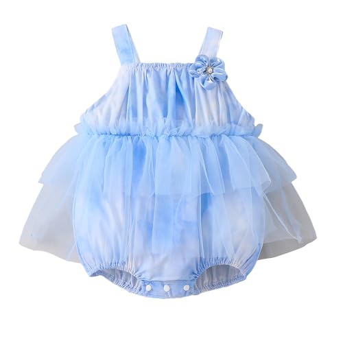 Hopscotch Floral Applique Tie & Dye Onesie (12-18 Months)