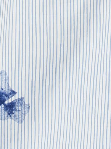 Max Women's Cotton A-Line Midi Dress (WB55002_Indigo