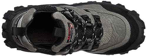 Woodland Men's Charcoal Grey Leather Casual Shoe-9 UK (43 EU) (G 40777CMA)