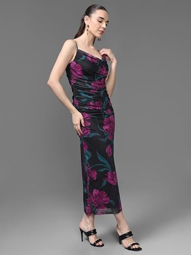Kazo Hepburn Maxi Dress (Black_M)