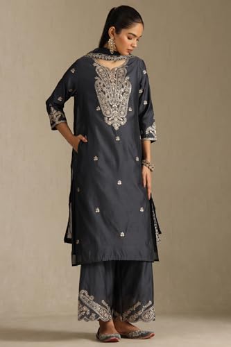 Soch Women's Chanderi Salwar Suit (EWA5CD22287