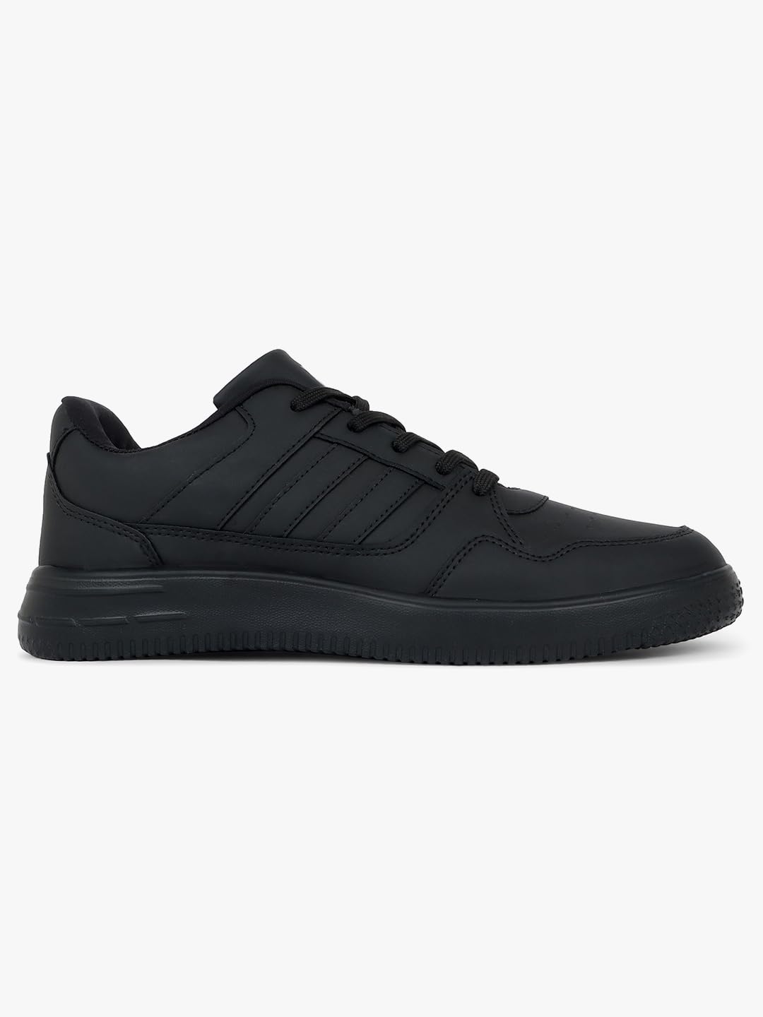 Cantabil Casual Sneaker Shoes for Men Black (MFTW00053A_Black_7)