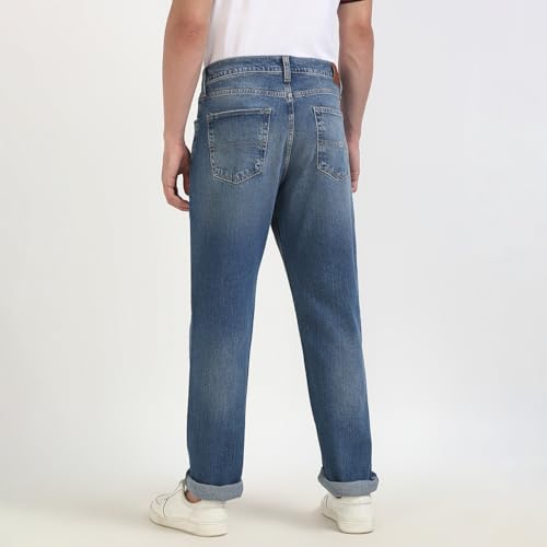 Tommy Hilfiger Mens Blue Color Jeans (34)