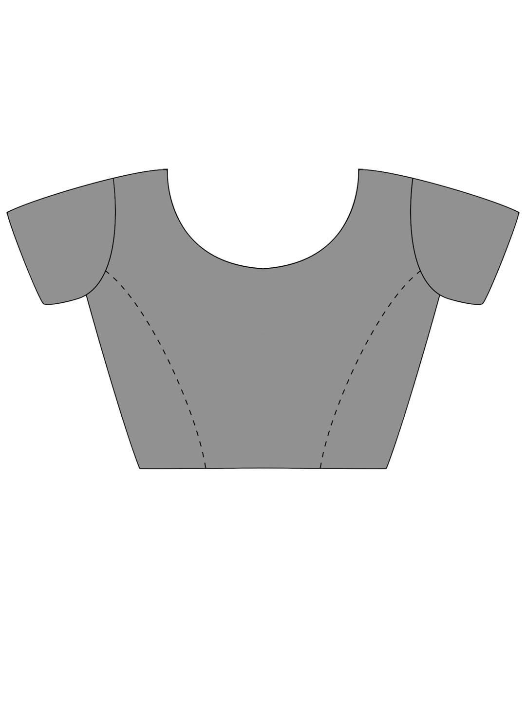 AKHILAM Women's Grey Georgette Sequins Embellished Saree with Unstitched Blouse Piece (KESARI5101_KR)