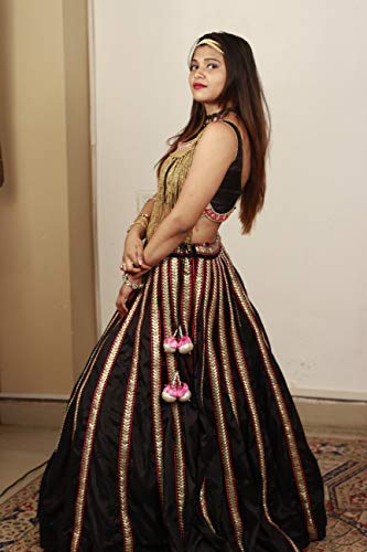 Lally Creation Designer Hand made Blouse and Lehenga