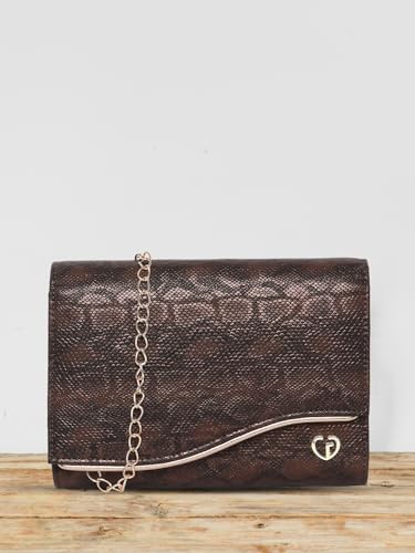 Caprese Merle Clutch Medium Brown