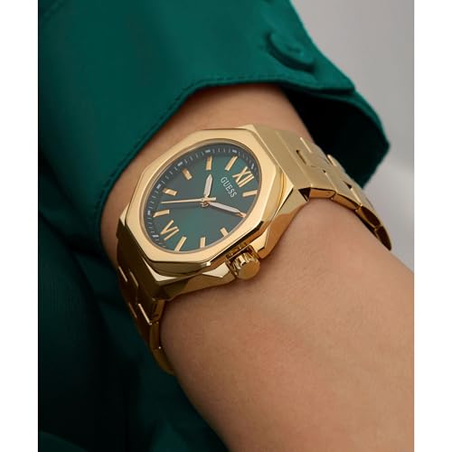 GUESS Analog Green Dial Women's Watch-GW0873L2