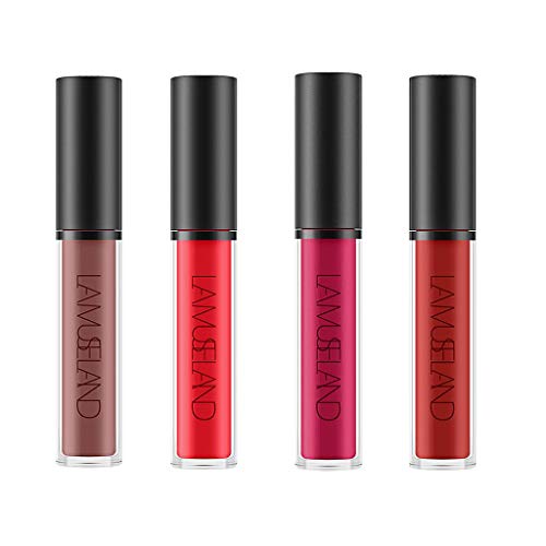 Merishopp Waterproof Longlasting Lip Gloss Nonstick Cup Liquid Velvety Lipstick Chili |Health & Beauty | Makeup | Lips | Lipstick