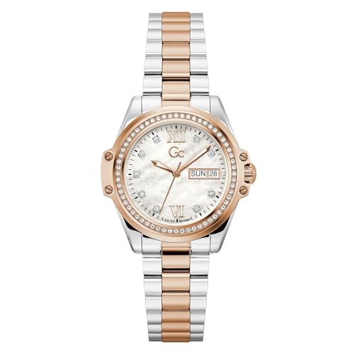 GUESS Collection Bolt Lady White Round Dial Analog Women's Watch - Z53001L1