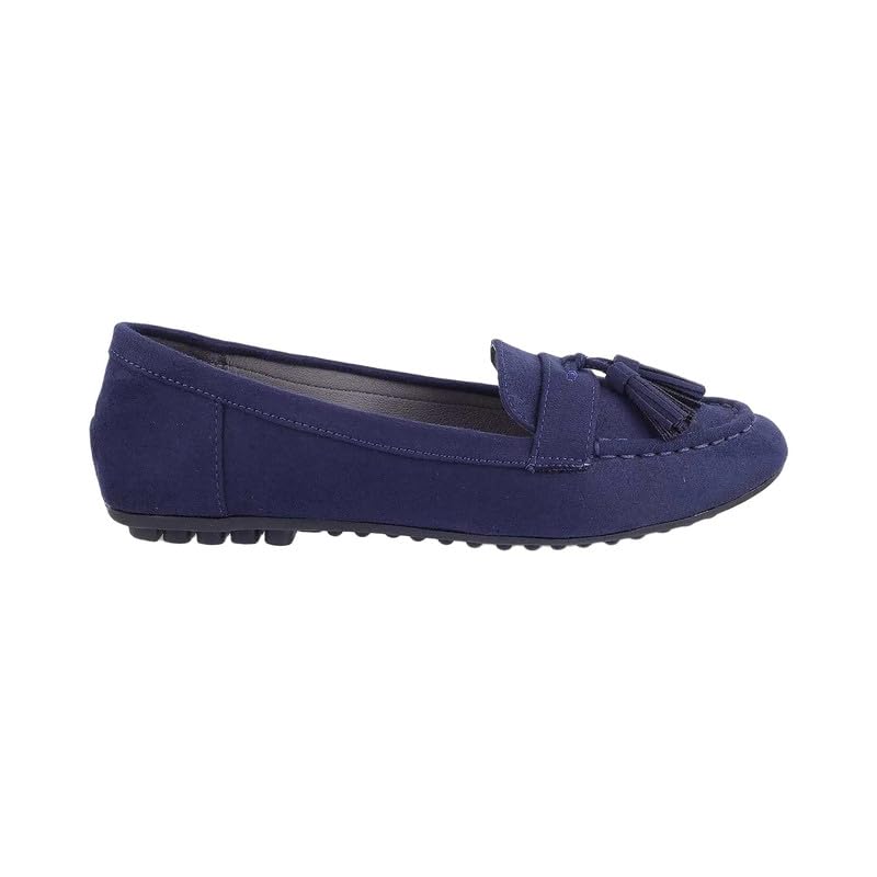 tresmode Jonum Black Women's Casual Loafers in Size 3 UK / 36 EU