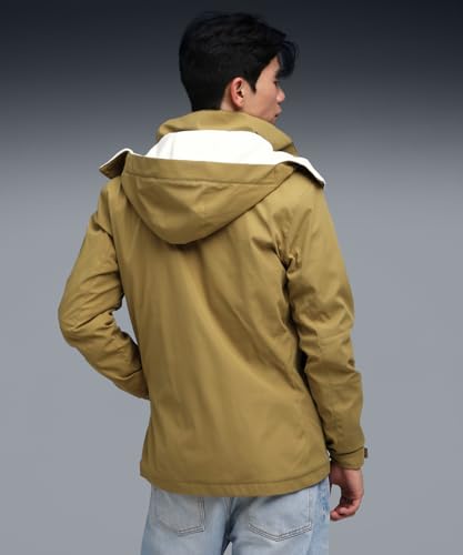 PUMA Men's A-Line Coat (633657_Honey Butter