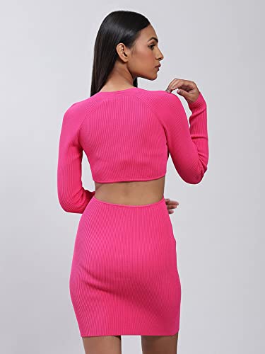 Label RITU KUMAR Pink Bodycon Short Dress