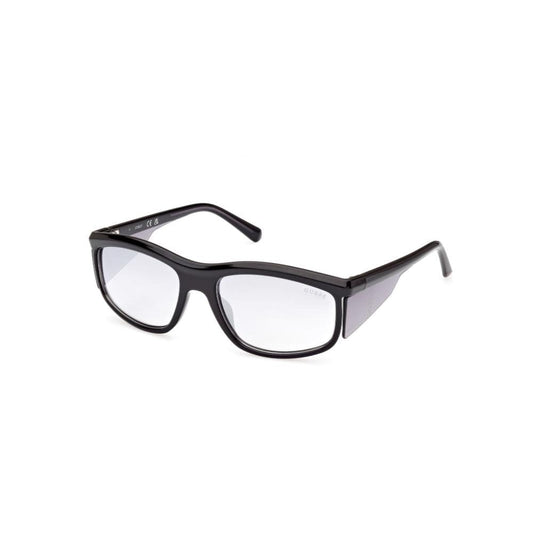 Guess 100% UV protecetd | Gradient | Large | Full Rim | Rectangular | Frame: Black | Lens: Grey