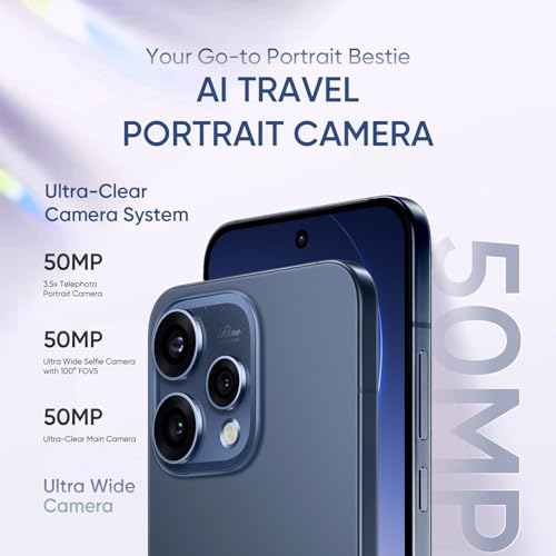 OPPO Reno15 5G Smartphone 8+256GB Dark Blue