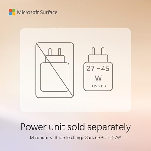 Microsoft New Surface Pro 12" - Windows 11 Home Copilot+ PC - LCD PixelSense Touchscreen - Qualcomm Snapdragon X Plus (8 Core) - 16GB RAM - 256GB SSD - Platinum - EP2-27654
