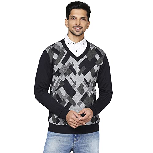 Raymond Dark Blue Sweater (Size: 40)-RMWX01115-B8