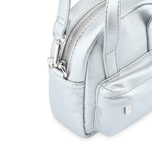 Fastrack Mini Metallic Sling | Faux-Leather Women's Handbags | Sling for Casual Carry