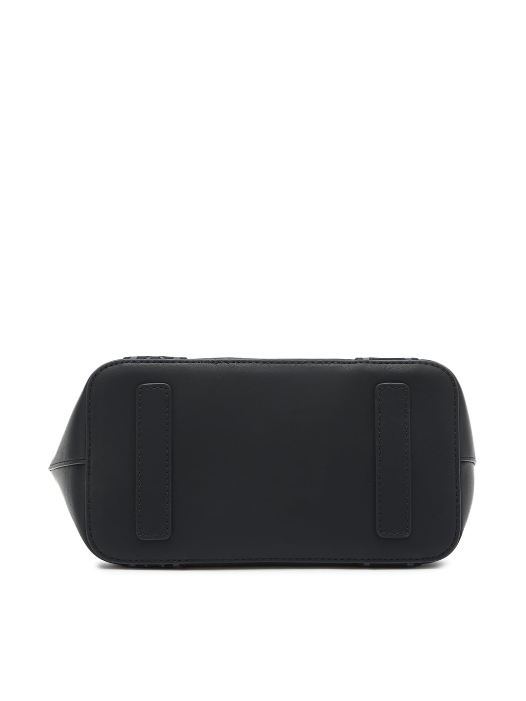 Tommy Hilfiger Solid Blue Pu Hand Bags