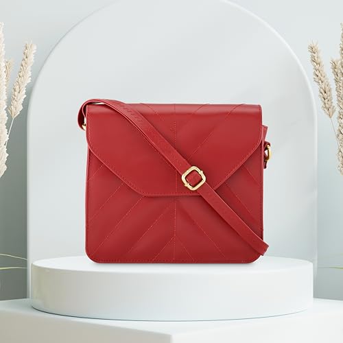 Fastrack Women's F23Sslsmv56Rd1 Sling Bag (Red)