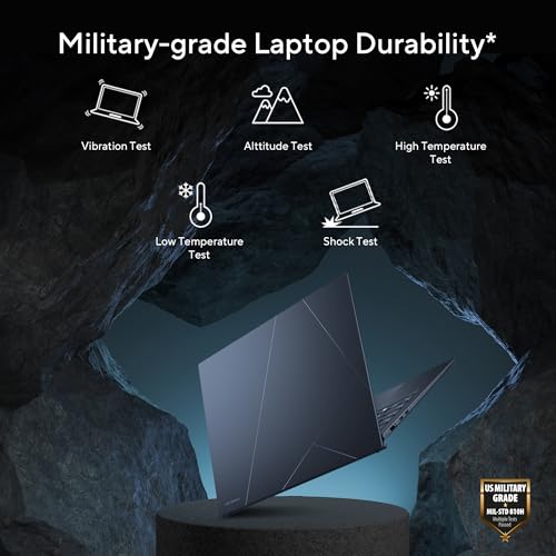 ASUS Zenbook 14 (2026),Smartchoice,Intel Core Ultra 7 255H,32GB RAM,1TB SSD,OLED,Touchscreen,14"(35.5 cm),Win 11,M365 Basic(1Y)* Office 24,Ponder Blue,1.28 Kg,UX3405CA-QL1015WS,Thin & Light Laptop