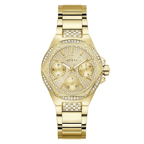 GUESS Analog Champagne Dial Women's Watch-GW0878L2