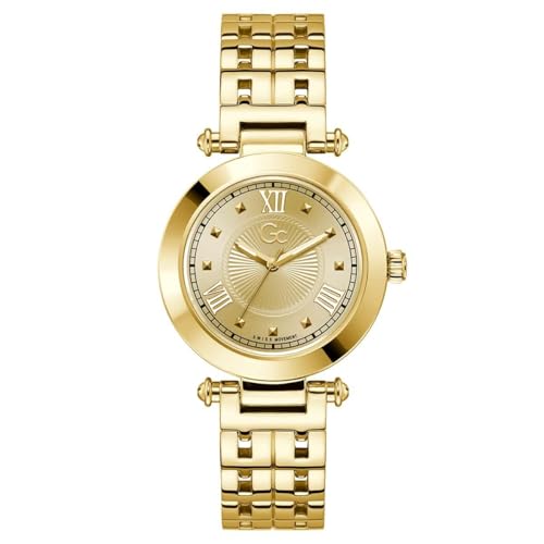 GC PrimeChic 36.5 mm Gold Dial Women Analog Watch- Y59017L6M