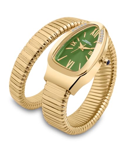 French Connection Analog Green Dial Women's Watch-FCN0142NGM