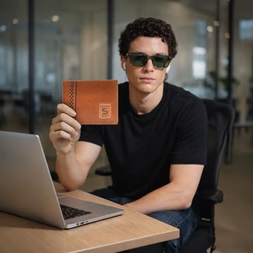 Superdry Men's Leather Global Coin Wallet Chelmsford - Tan