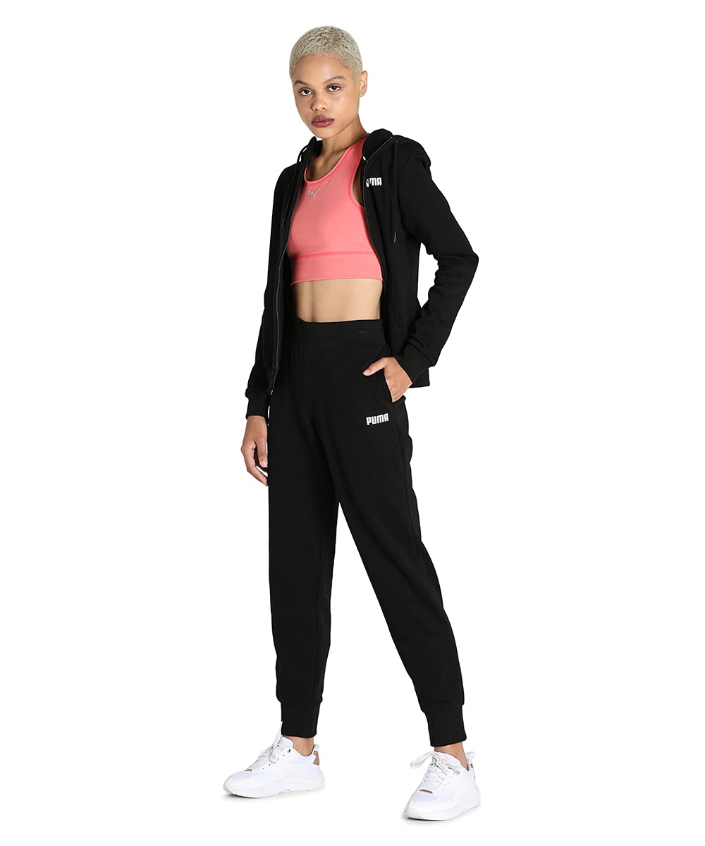 Puma Women's Regular Casual Pants (84720401 Black_XL)