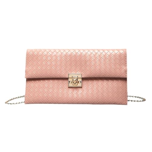 CALANDIS™ Women Clutch Elegant Handbag Pouch Purse Crossbody for Party Travel Shopping Pink | Womens Handbags & Bags