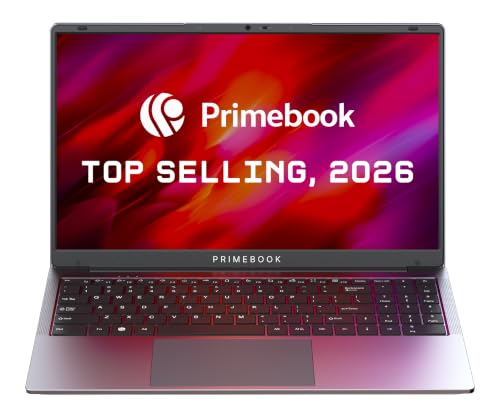 Primebook 2 Max (2026) | 8GB RAM, 128GB UFS Storage | 15.6-Inch Full HD IPS Display | 12hrs Battery | MediaTek Helio G99 | Android 15 (PrimeOS 3.0) | Backlit Keyboard | in-Built AI (Gray)