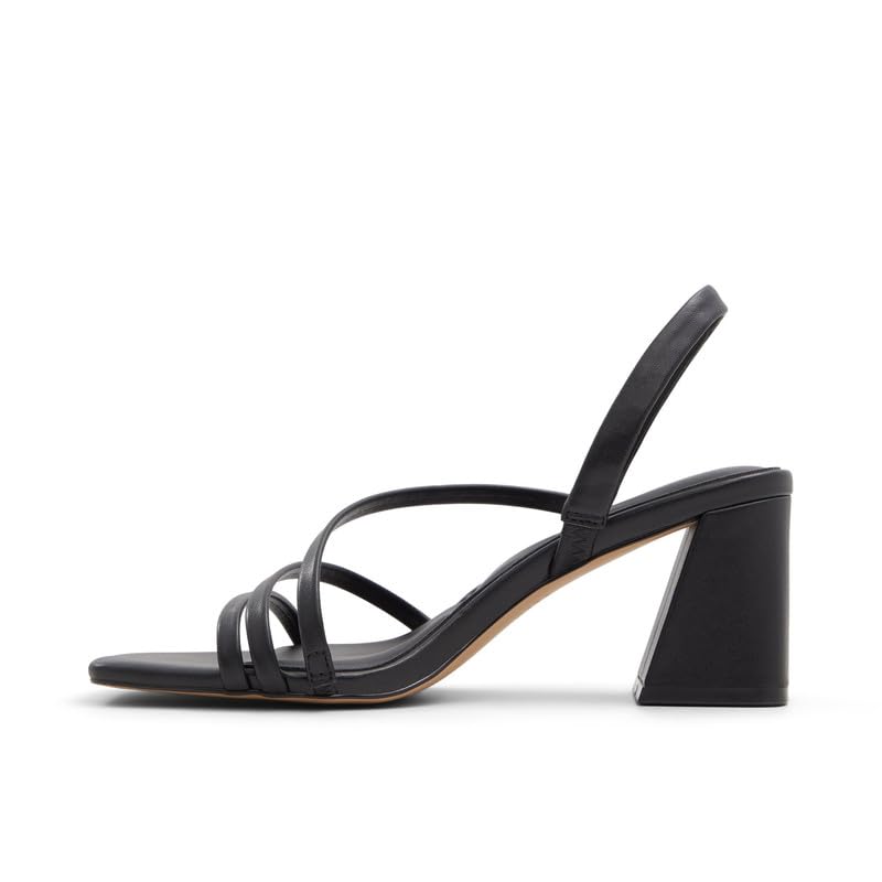 Aldo ATLANTICUS-IN001 Women Black Block Heel Sandals