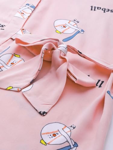 Sweet Dreams Women's Rayon Cartoon Nightgown Pack of 3 (2804AV Light Peach S)