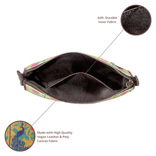 Fatfatiya Rajasthani Woman Portrait Shoulder Bag–Artistic, Ethnic & Handcrafted Women's Handbag