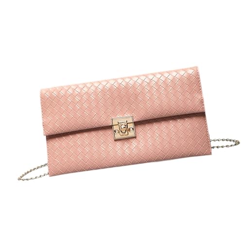 CALANDIS™ Women Clutch Elegant Handbag Pouch Purse Crossbody for Party Travel Shopping Pink | Womens Handbags & Bags