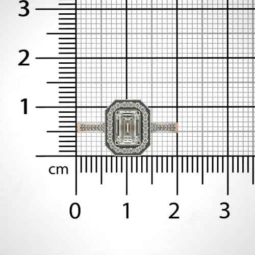 VALANOVA Hallmarked 18K Gold & Certified Lab Grown Diamond 1.23cts | Ring For Women's/Girls | Stylish & Elegant | VGR0468E | Ring Size: 6