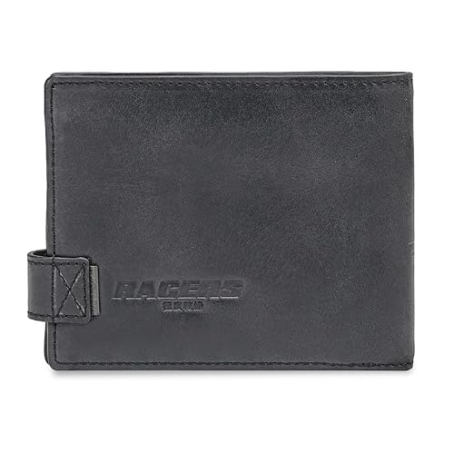 Superdry Men's Leather Slimfold Wallet Ripon - Black