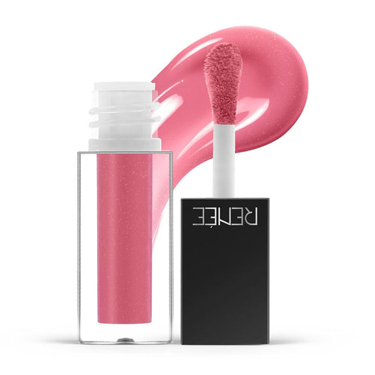 RENEE Hot Sauce Plumping Lip Gloss - Mauve Pepper, Ultra Glossy Finish, Lightweight & Nourishing, for Fuller Juicy Lips, Jojoba Oil, Sweet Almond Oil & Vitamin E Infused