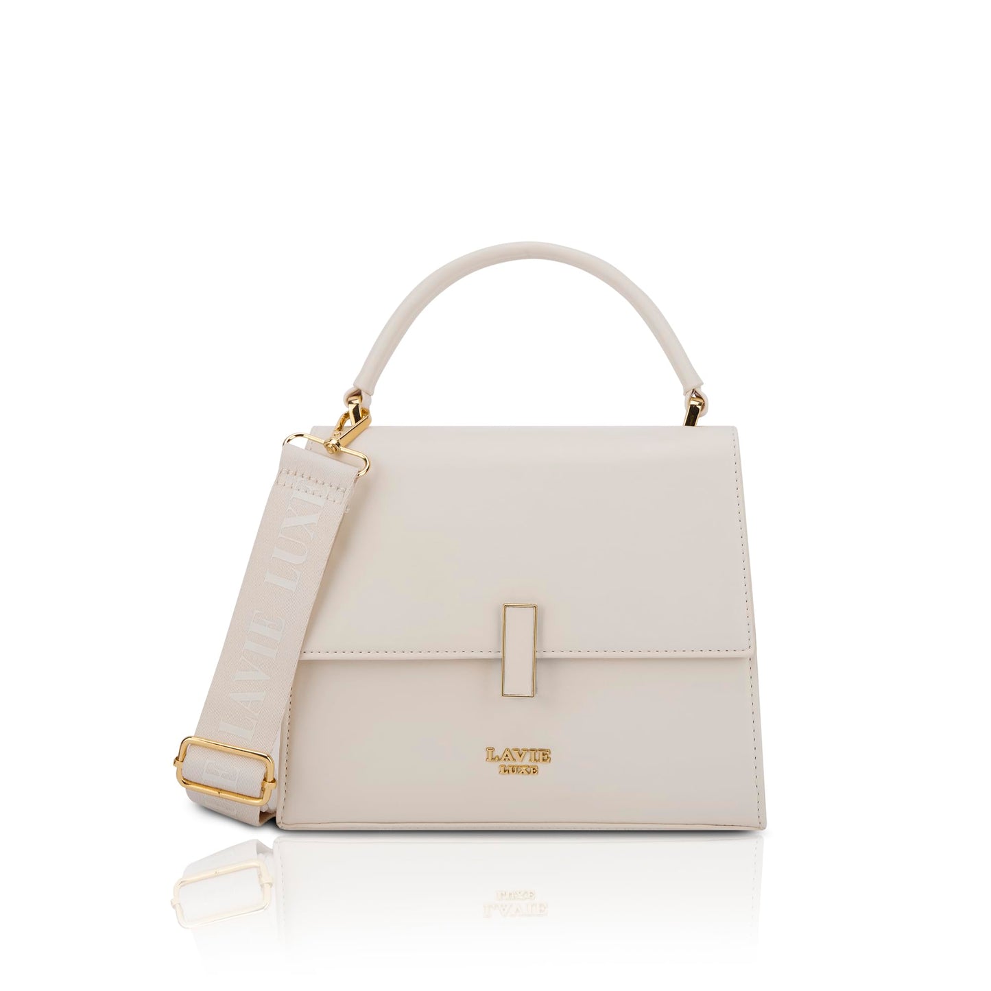 Lavie Luxe Women's Merci25 Flap Satchel Handbag for Women | Satchel Bag for Work | Ladies purse | Stylish Shoulder Bag | Gift For Women