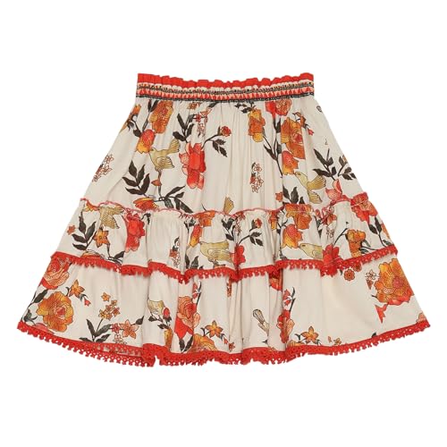 Biba Viscose Rayon Skirt Cream