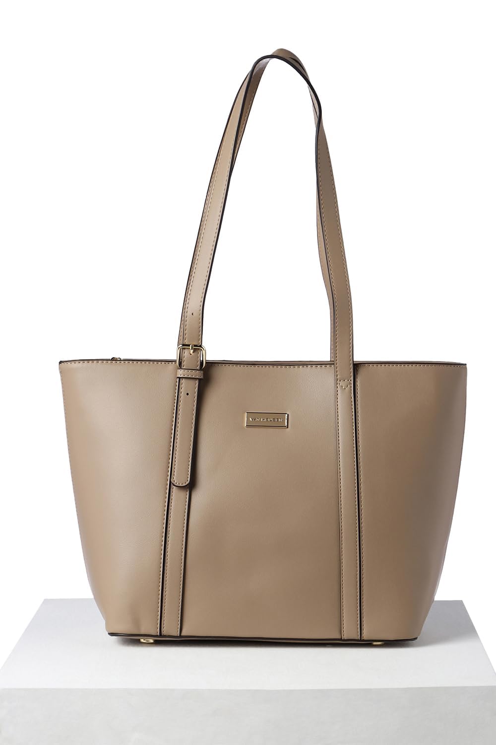 Van Heusen womens Quinn Camel Tote Bag - One Size