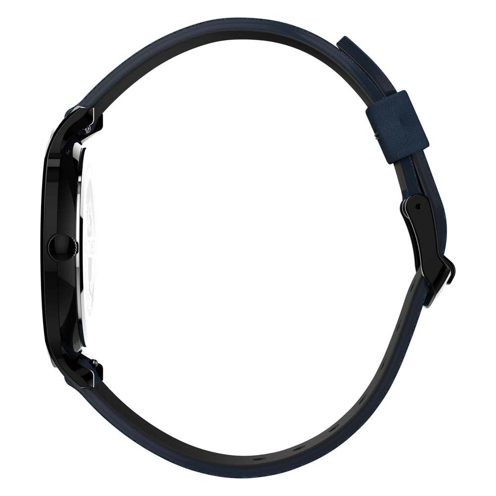 TIMEX Gallery Analog Watch for Men with Black Dial & Black Strap - Water Rasistant Men's Wrist Watches - TW2T95300UJ