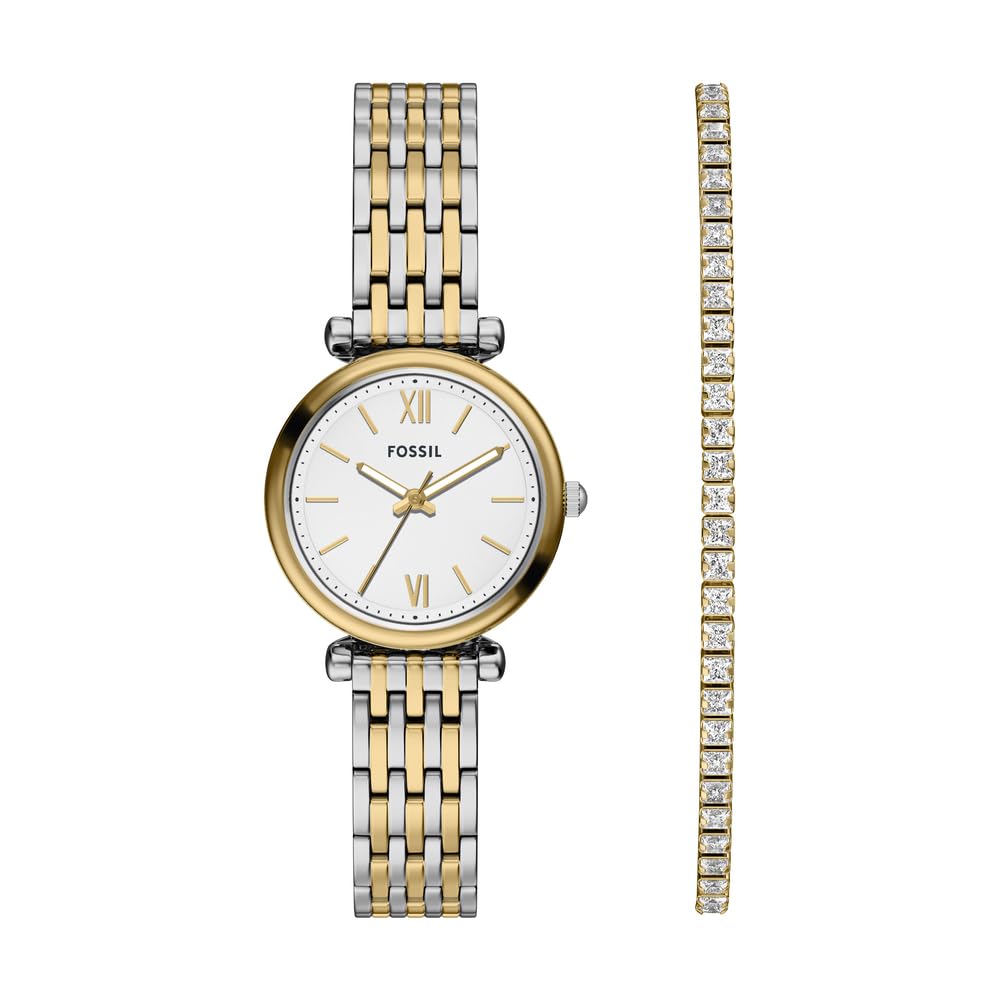 Fossil Carlie 2-Tone Watch Set ES5450SET