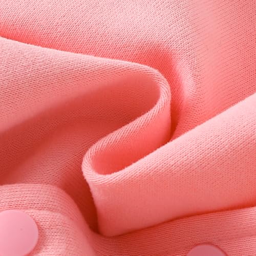 Hopscotch Girls Pink Full Sleeves Floral Applique Colourblock Jacket For Age (3-4 Years)