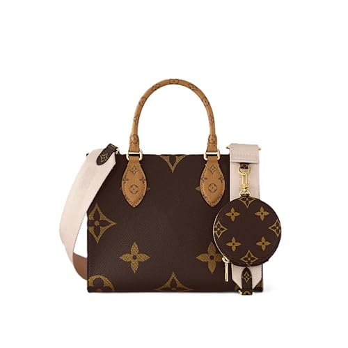 THE MERCIFUL Genuine Leather Handcrafted Luxury Handbag For Women Model No.Tm02 (Brown)