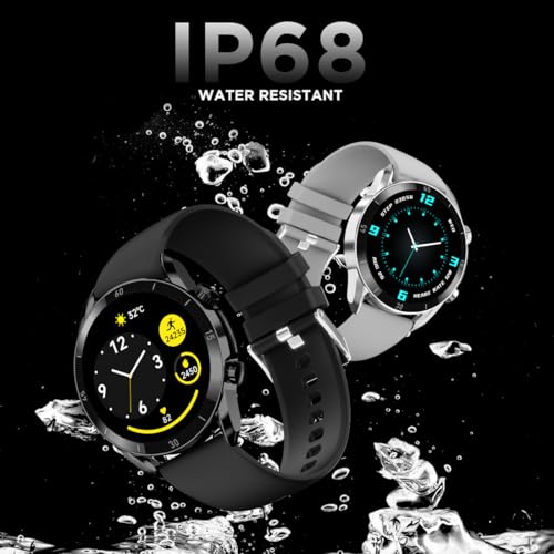 Fire-Boltt Legacy Luxury Smart Watch with 1.43” Super AMOLED, Bluetooth Calling, Wireless Charging, Voice Assistant, 110+ Sports Modes & Health Tracking, Smart Watch for Man & Woman– Grey S
